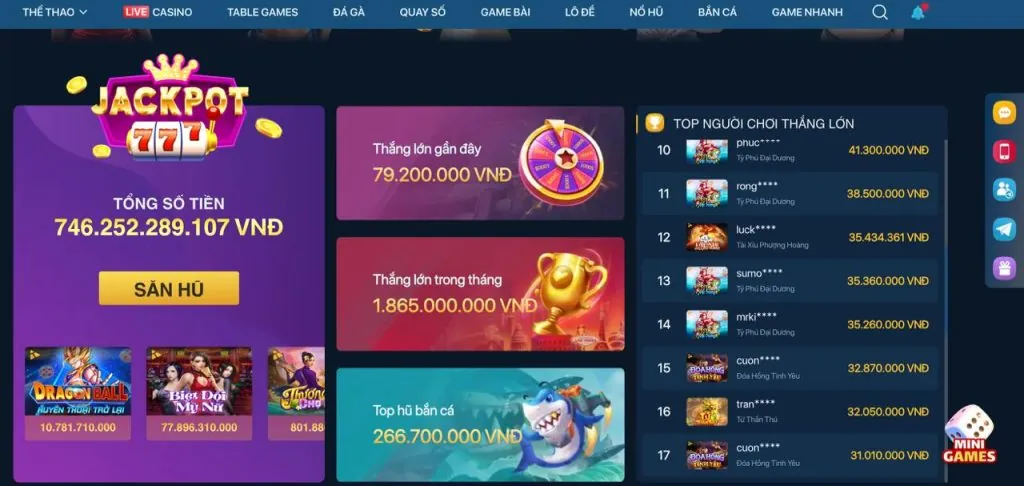 Giải Đấu Nổ Hũ Khủng